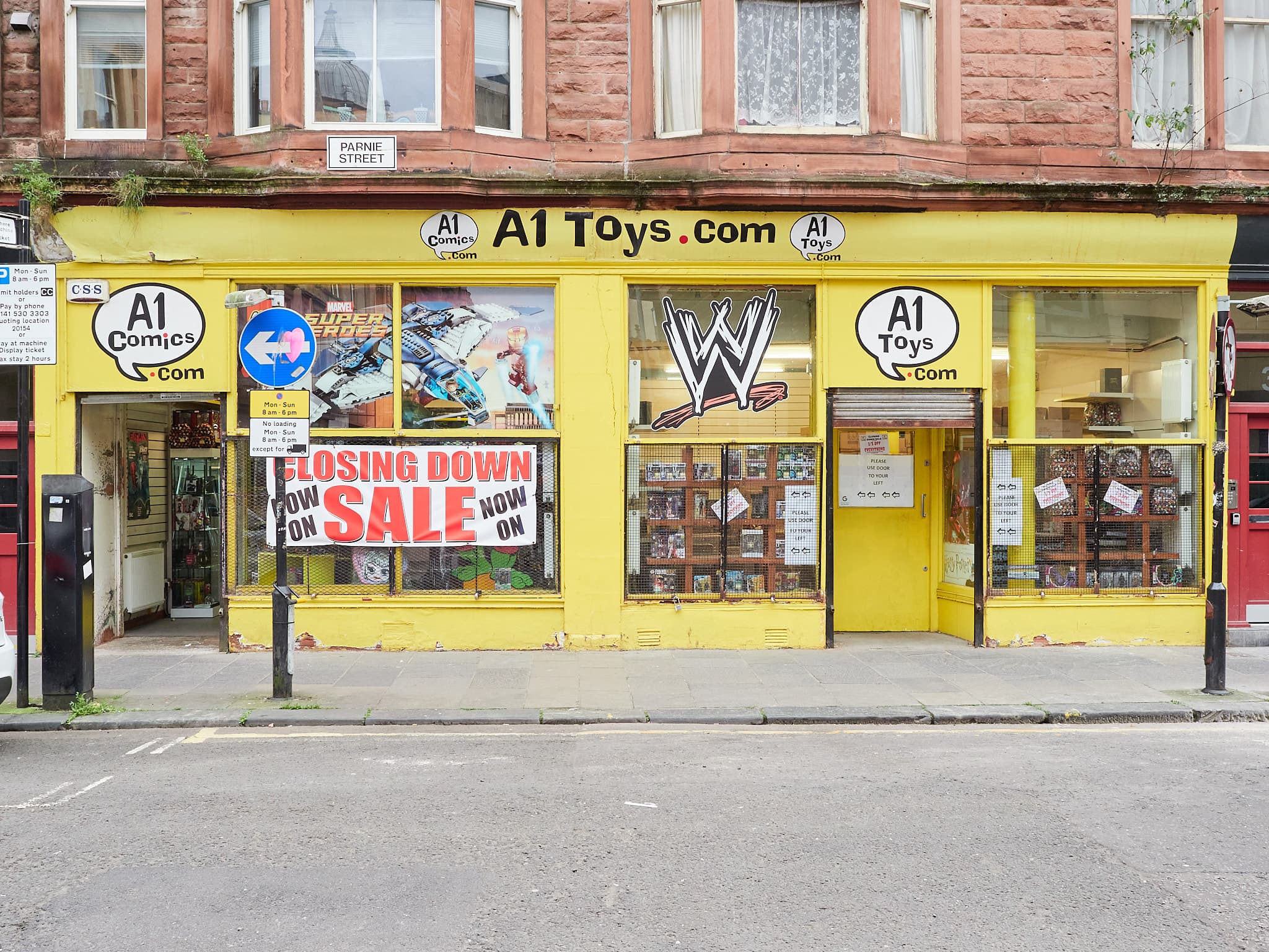 Shopfront in Glasgow